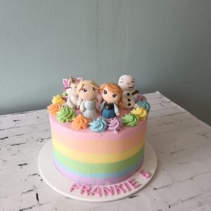 Rainbow Unicorn Cake 10