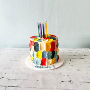 Rainbow Unicorn Cake 3