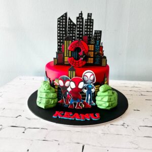 Superhero Cake 3