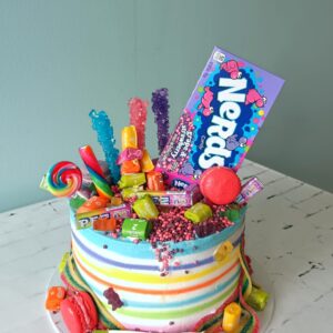 Rainbow Unicorn Cake 8